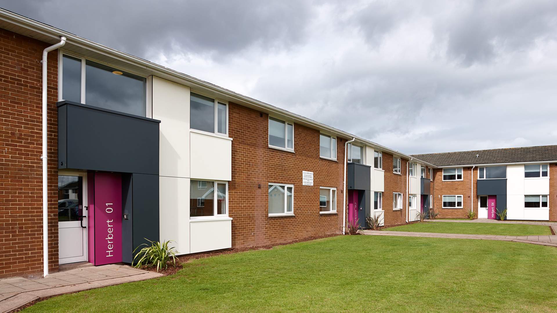 Cyncoed Campus halls of residence