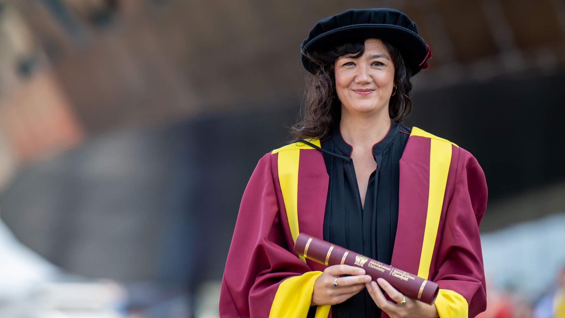 Catryn Ramasat at Graduation