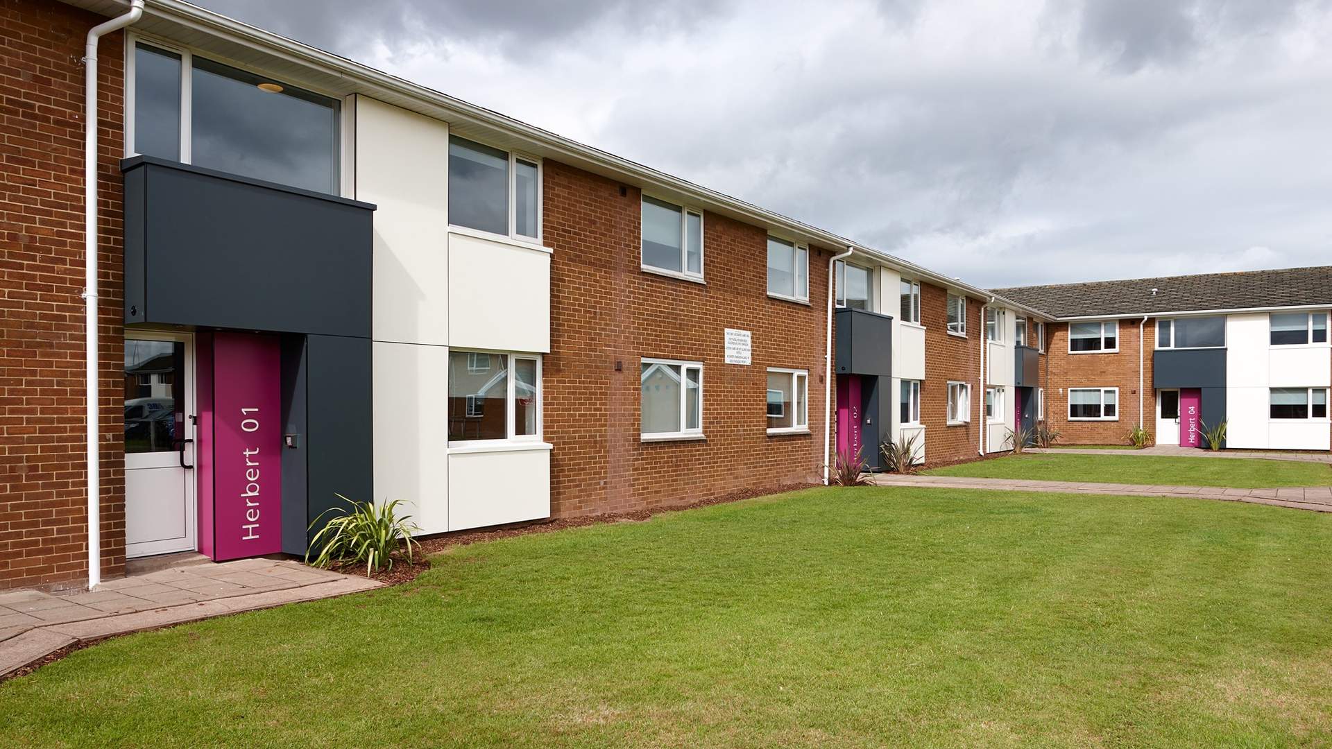 Cyncoed Campus halls of residence