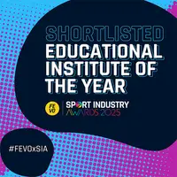 Logo of the shortlisted educational institute of the year award, symbolizing excellence in education and achievement.