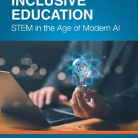 Inclusive Education - STEM in the Age of Modern AI (Book Cover)