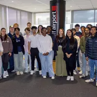 Aviation Management Students at Cardiff Airport