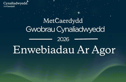 Cardiff Met Sustainability Awards 2026 - Nominations Open in Welsh