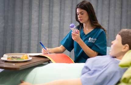 YouTube Thumbnail - BSc Human Nutrition & Dietetics Teaching Scenario