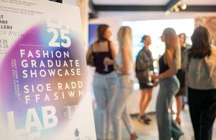 YouTube Thumbnail - Fashion Management Graduate Showcase 2025