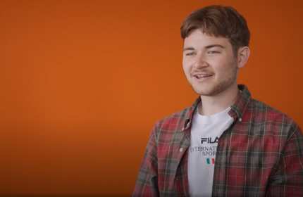 YouTube Thumbnail - Graduate Profile - Ethan White