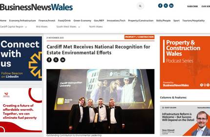 CMet Receives National Recognition Article Screenshot