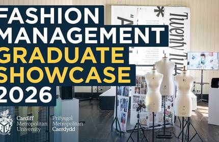YouTube Thumbnail - Fashion Management Graduate Showcase 2026