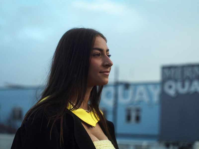 2 students graduating at cardiff Met