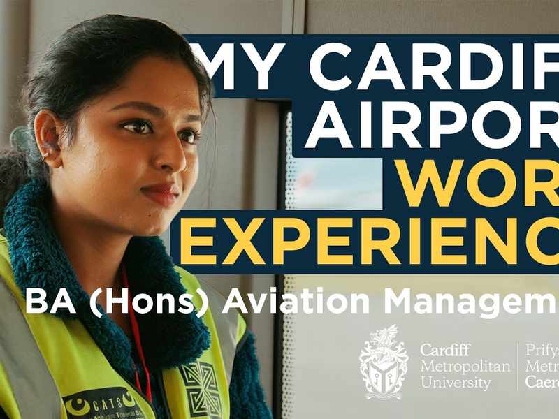 YouTube Thumbnail - Cardiff Airport Work Experience