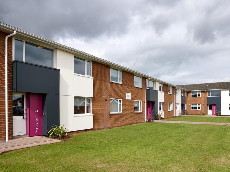 Cyncoed Campus halls of residence