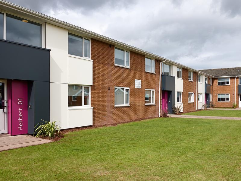 Cyncoed Campus halls of residence