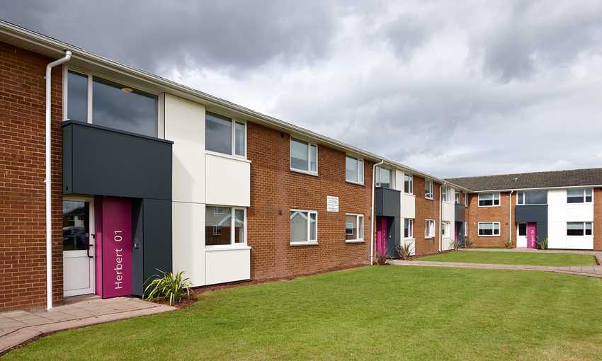Cyncoed Campus halls of residence