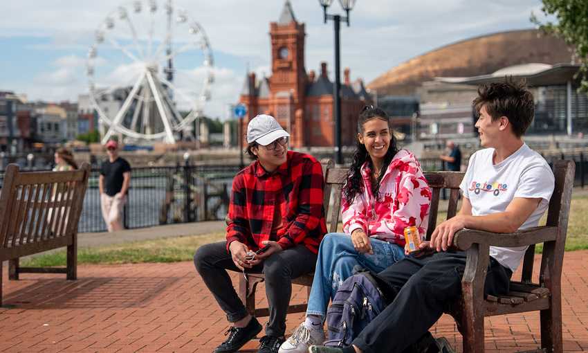 YouTube Thumbnail - Cardiff Student Life