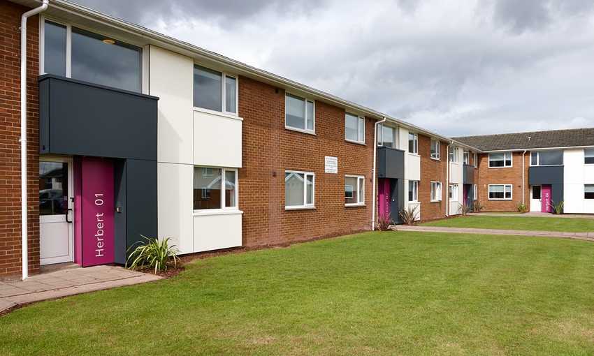 Cyncoed Campus halls of residence