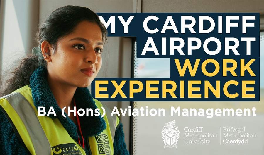 YouTube Thumbnail - Cardiff Airport Work Experience