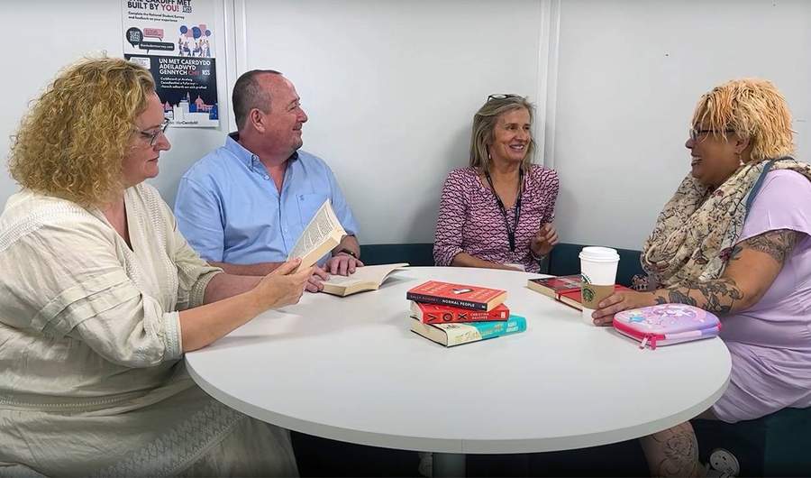 YouTube Thumbnail - English and Creative Writing