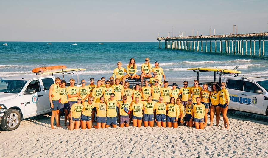 YouTube Thumbnail - Gemma's USA Lifeguard Story