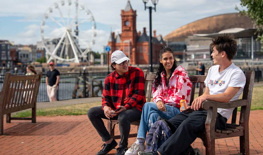 YouTube Thumbnail - Cardiff Student Life