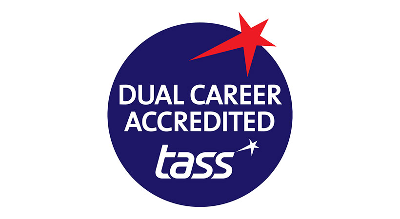 TASS Dual Career Accredited Logo