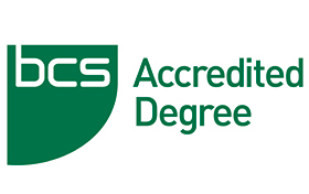 The Chartered Institute for IT Accredited Degree Logo